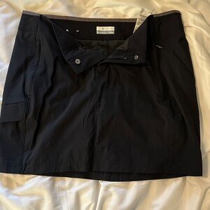 Columbia Dark Skirt with Button Accents and undershorts